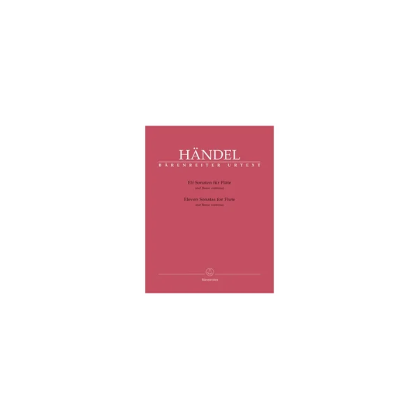 Bärenreiter Händel Elf Sonaten für Flöte