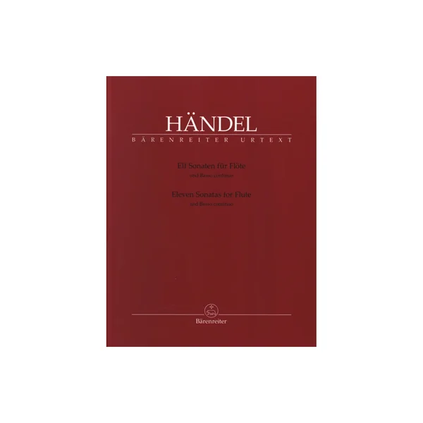 Bärenreiter Händel Elf Sonaten für Flöte