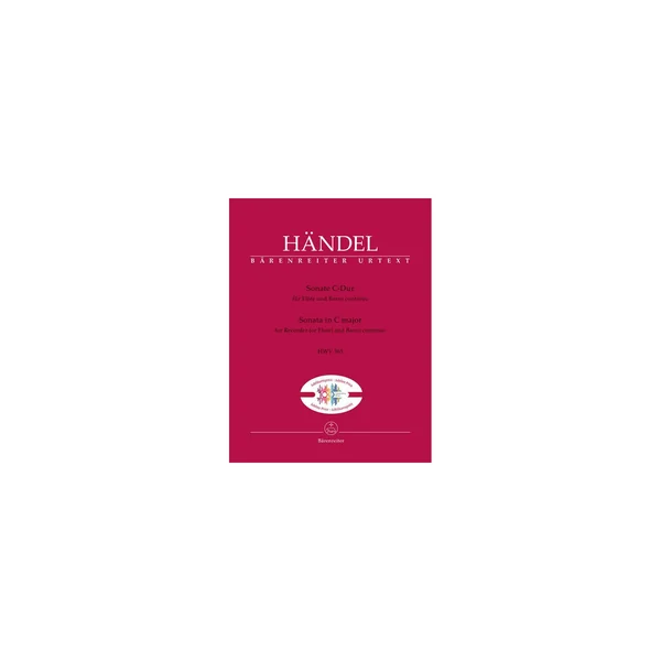 Bärenreiter Händel Flötensonate op.1 Nr.7