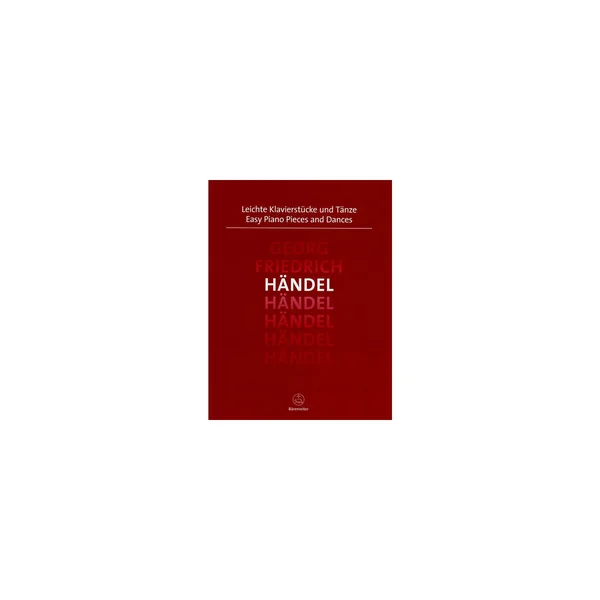 Bärenreiter Händel Leichte Klavierstücke