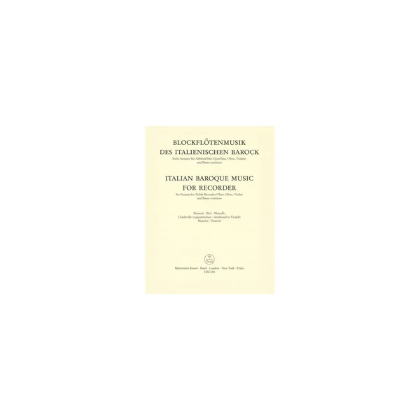 Bärenreiter Italienischer Barock