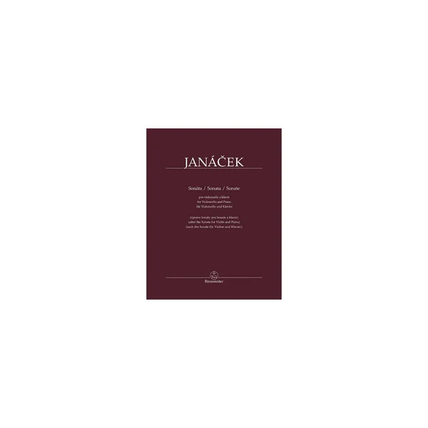 Bärenreiter Janácek Sonate for Violoncello