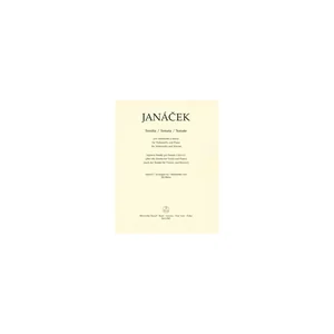 Bärenreiter Janácek Sonate for Violoncello
