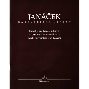 Bärenreiter Janácek Werke for Violin