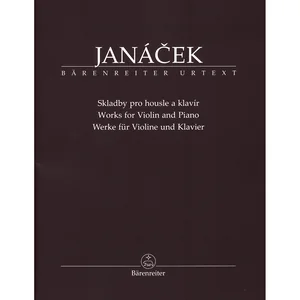 Bärenreiter Janácek Werke for Violin