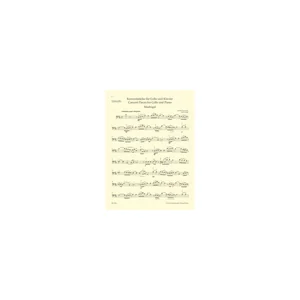Bärenreiter Konzertstücke Cello