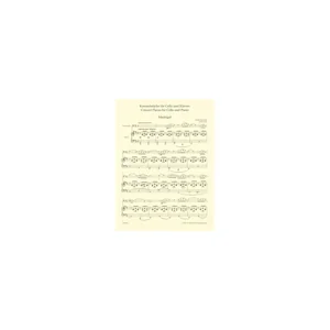 Bärenreiter Konzertstücke Cello