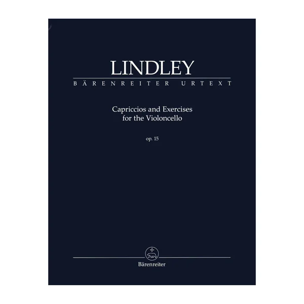 Bärenreiter Lindley Capriccios Cello op.15