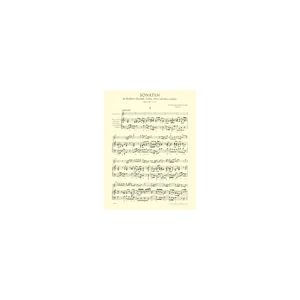 Bärenreiter Loeillet de Gant Sonaten op.1