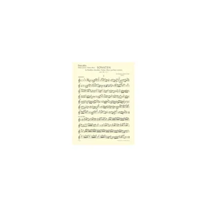 Bärenreiter Loeillet de Gant Sonaten op.1