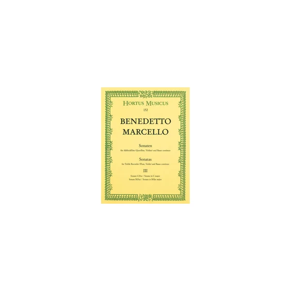 Bärenreiter Marcello Sonaten 3