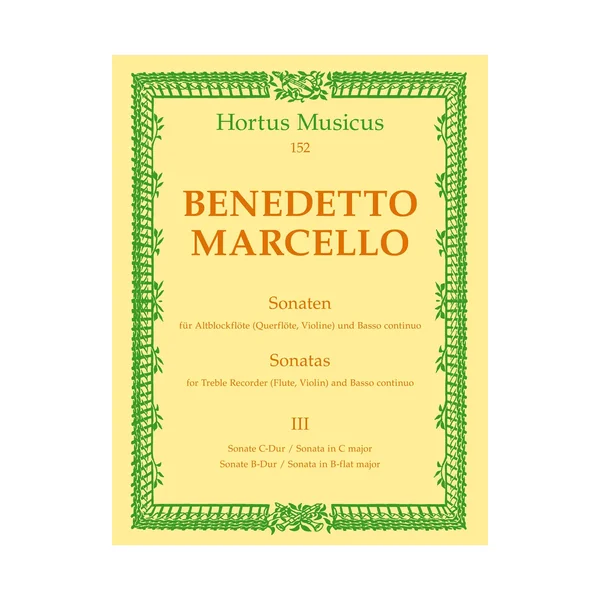 Bärenreiter Marcello Sonaten 3