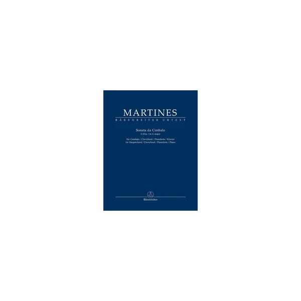 Bärenreiter Martines Sonata da Cimbalo