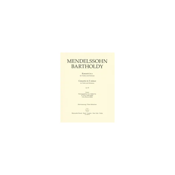 Bärenreiter Mendelssohn Concerto op.64