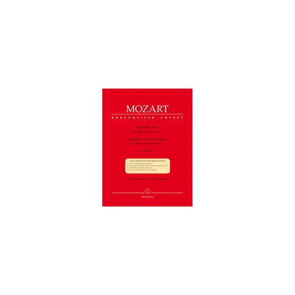 Bärenreiter Mozart Fagottkonzert KV 191