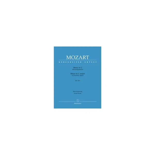 Bärenreiter Mozart Krönungsmesse