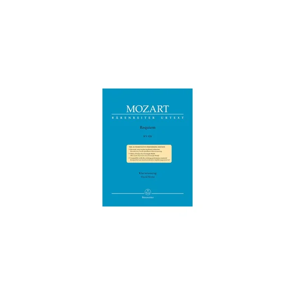Bärenreiter Mozart Requiem KV626
