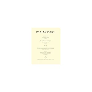 Bärenreiter Mozart Violinkonzert Nr. 1