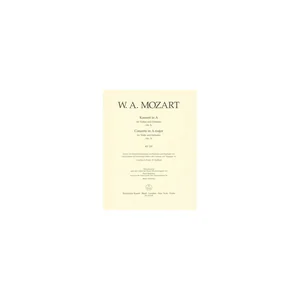 Bärenreiter Mozart Violinkonzert Nr. 5