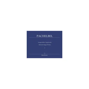 Bärenreiter Pachelbel Orgelwerke 1