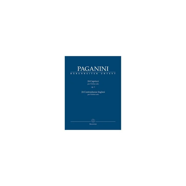Bärenreiter Paganini 24 Capricci Violin