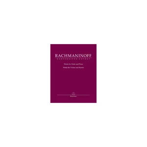 Bärenreiter Rachmaninow Werke für Violin