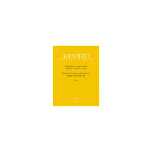 Bärenreiter Schubert Sonate D 821 Viola