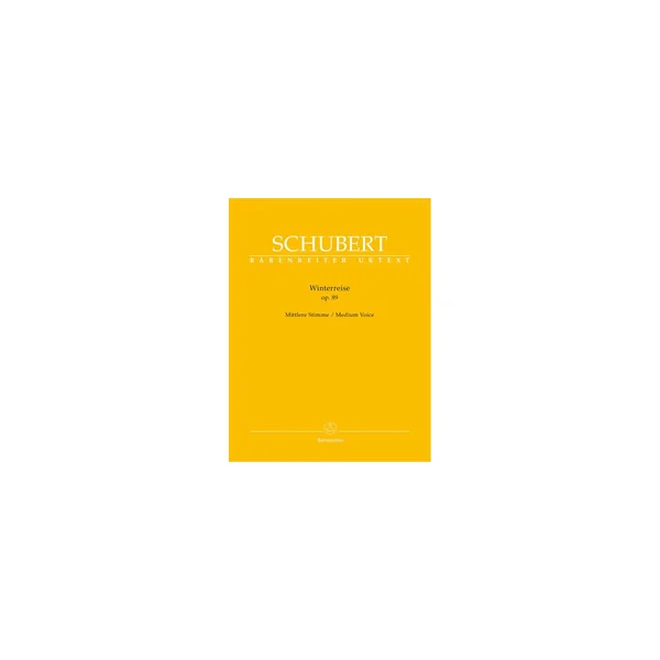 Bärenreiter Schubert Winterreise Mittel