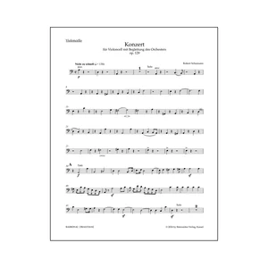 Bärenreiter Schumann Cellokonzert op.129