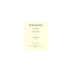 Bärenreiter Schumann Cellokonzert op.129