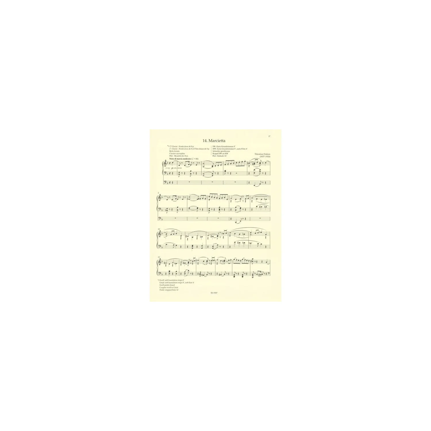 Bärenreiter Sonntagsorgel 1