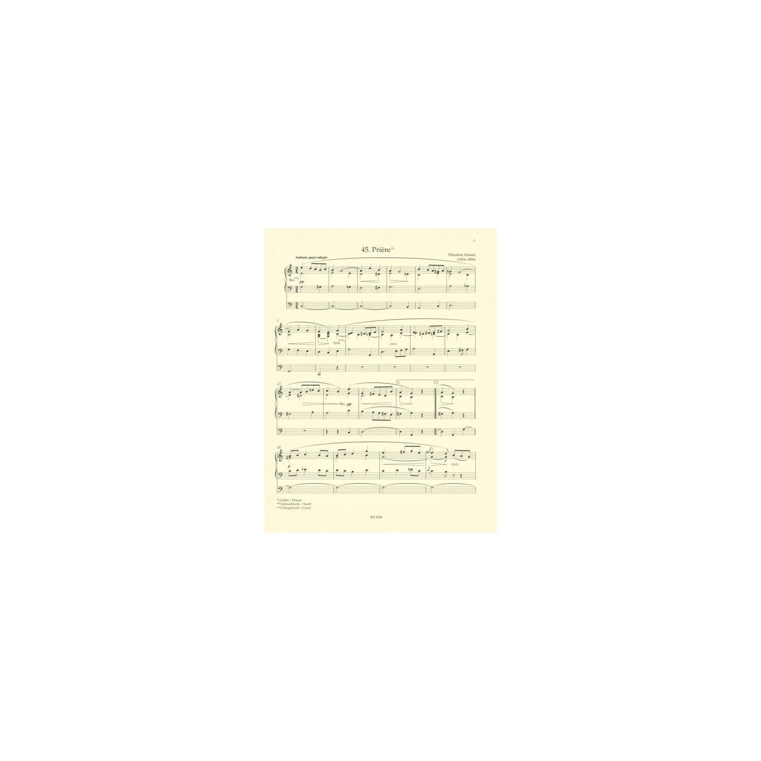 Bärenreiter Sonntagsorgel 2