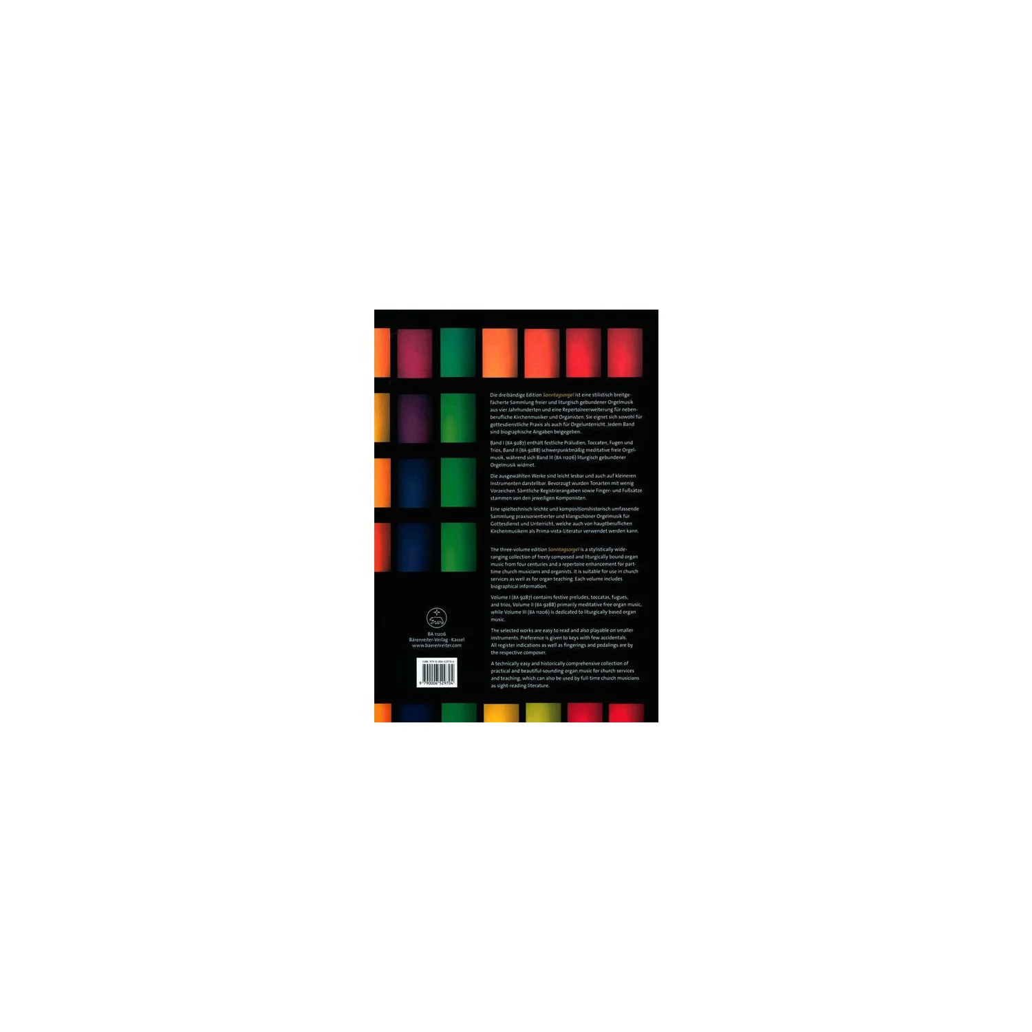 Bärenreiter Sonntagsorgel 3