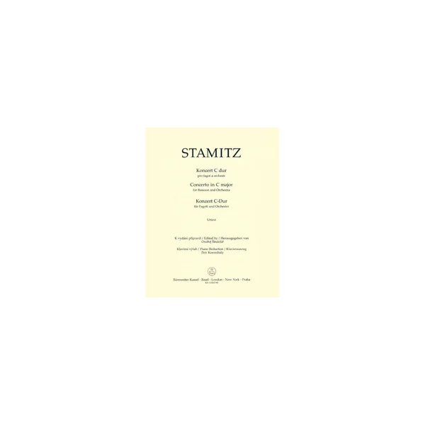 Bärenreiter Stamitz Fagottkonzert