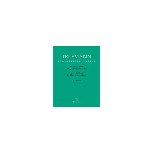Bärenreiter Telemann Fantasien TWV 40:2-13