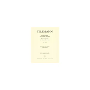 Bärenreiter Telemann Fantasien TWV 40:2-13