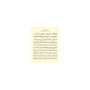 Bärenreiter Telemann Fantasien TWV 40:2-13