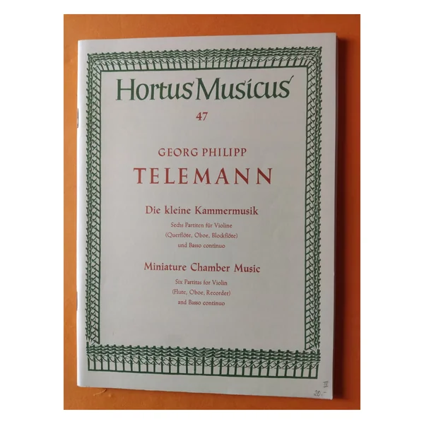 Bärenreiter Telemann Kleine Kammermusik