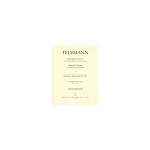 Bärenreiter Telemann Methodische Sonaten 1