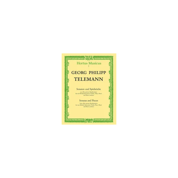Bärenreiter Telemann Sonaten Spielstücke
