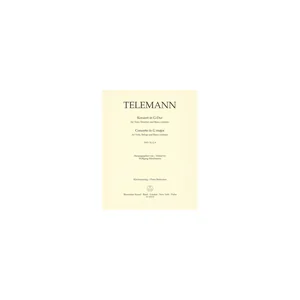Bärenreiter Telemann Violakonzert TWV 51