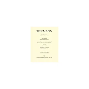 Bärenreiter Telemann Zwei Sonaten Oboe