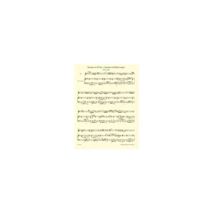 Bärenreiter Telemann Zwei Sonaten Oboe