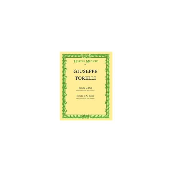 Bärenreiter Torelli Sonate Violoncello