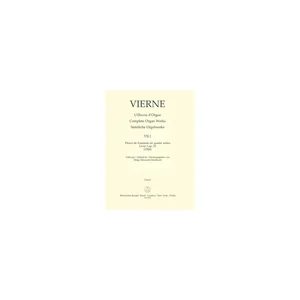 Bärenreiter Vierne Pièces de Fantaisie