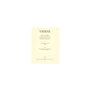 Bärenreiter Vierne Sinfonie Nr. 1