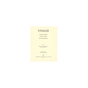 Bärenreiter Vivaldi Die Vier Jahreszeiten