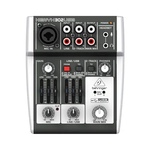 Behringer Xenyx 302USB Headset Bundle