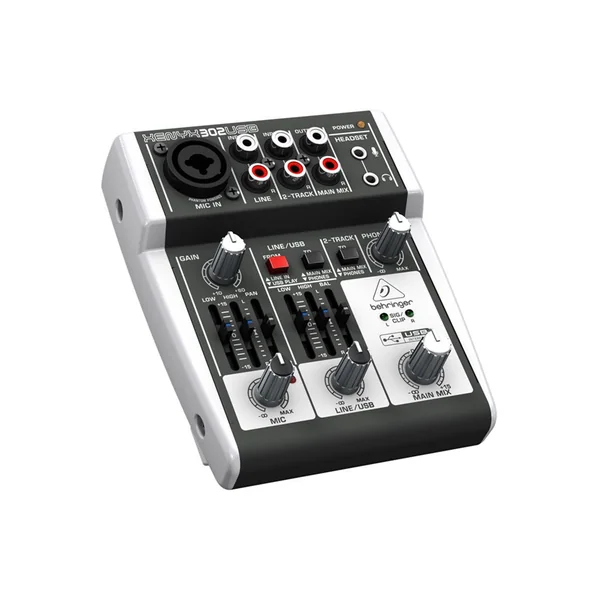 Behringer Xenyx 302USB Headset Bundle