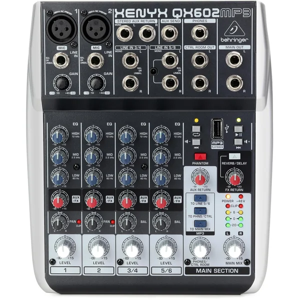 Behringer Xenyx QX602MP3